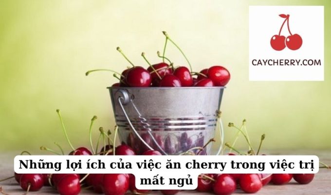 Những lợi ích của việc ăn cherry trong việc trị mất ngủ